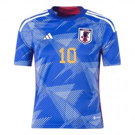 Japani MINAMINO 10 Koti Mm-Kisat 2022 - Jalkapallo Pelipaidat (S/S)